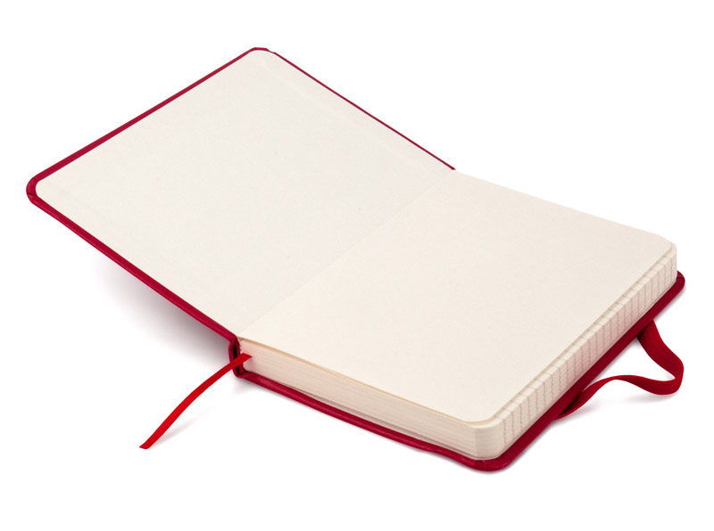 Книга записная Partner А6 (95*140ммм.), 96л., кл., красн. Axent - фото 4