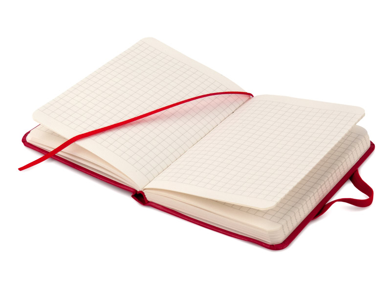 Книга записная Partner А6 (95*140ммм.), 96л., кл., красн. Axent - фото 5