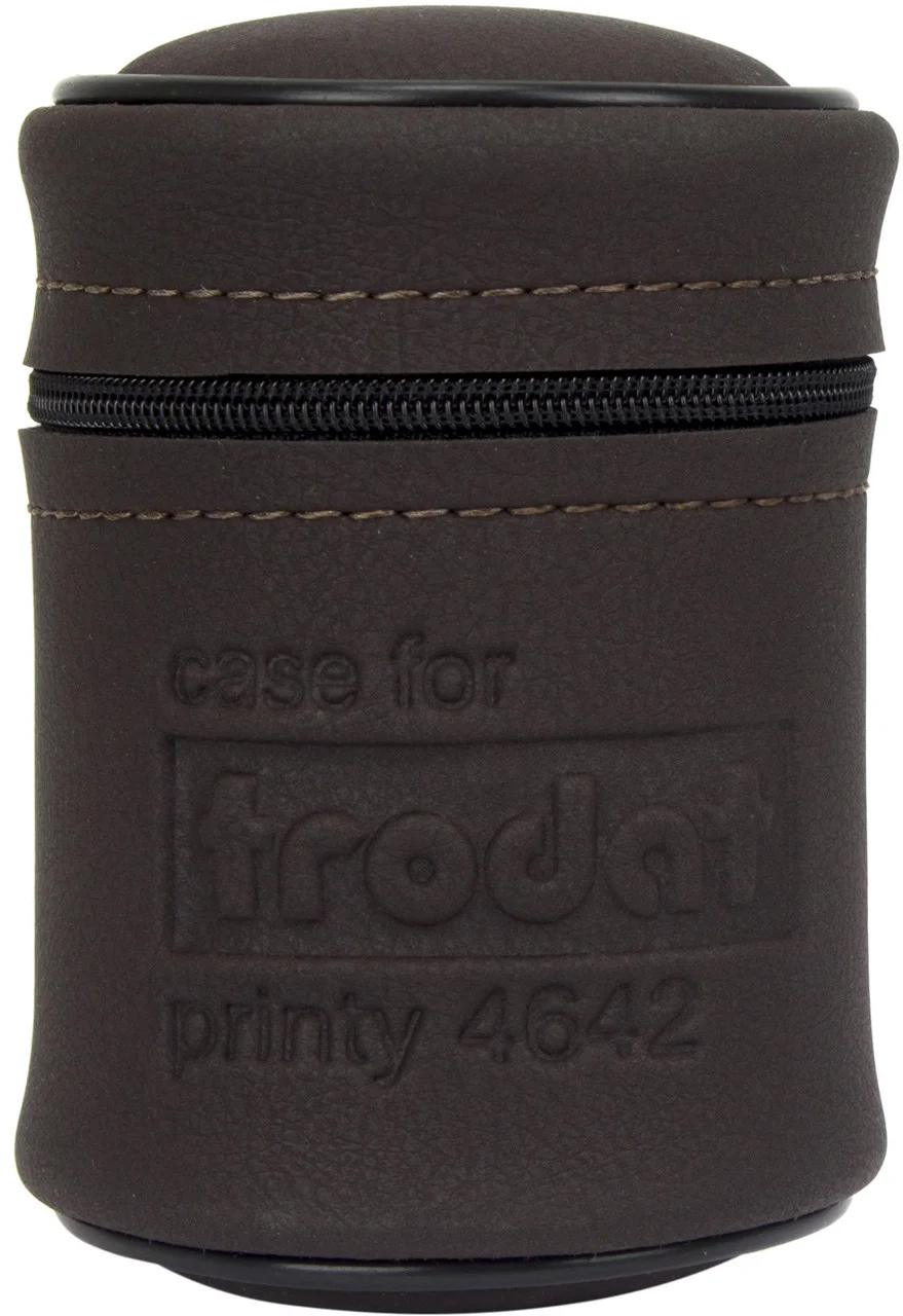 Футляр для оснастки 46040/4642, малий, круглий, чорн. Trodat - фото 4