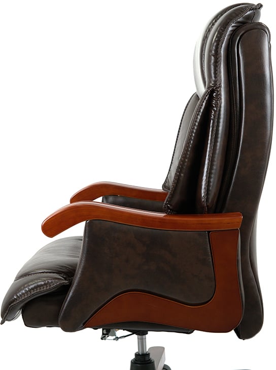 Крісло Галахад EX RL (Шкіра LC-K) темно-коричн. АКЛАС - фото 1