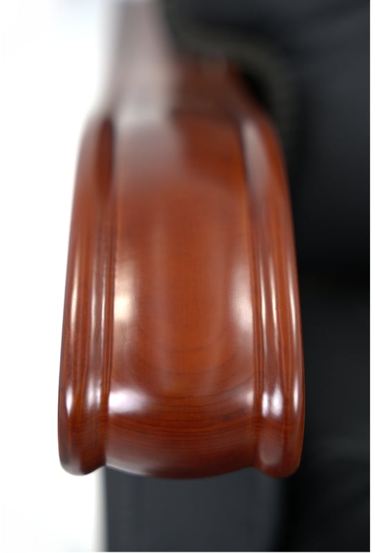 Кресло Галахад EX RL (Кожа LC-A) черный АКЛАС - фото 5