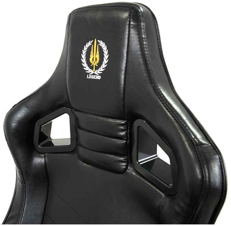 Кресло геймерское Ретчет PL MB (PU-черный) черный АКЛАС - фото 5