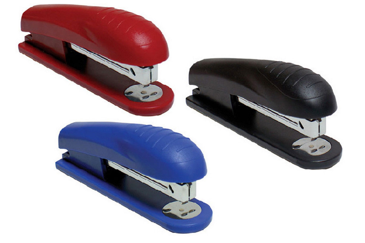 Степлер 24/6, 30арк., пластик., чорн. Scholz - фото 4