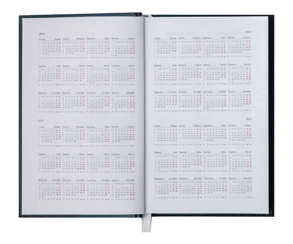 Ежедневник не датированный DIAMANTE, 150*210мм., 144л., бум., линейка, бирюз. BuroMax - фото 4