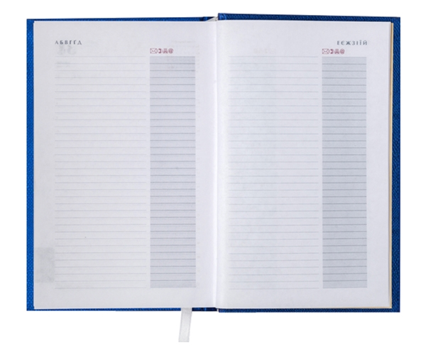 Щоденник не датований DIAMANTE, (150*210мм.), 144арк., бум., лінійка, малиновий BuroMax - фото 2