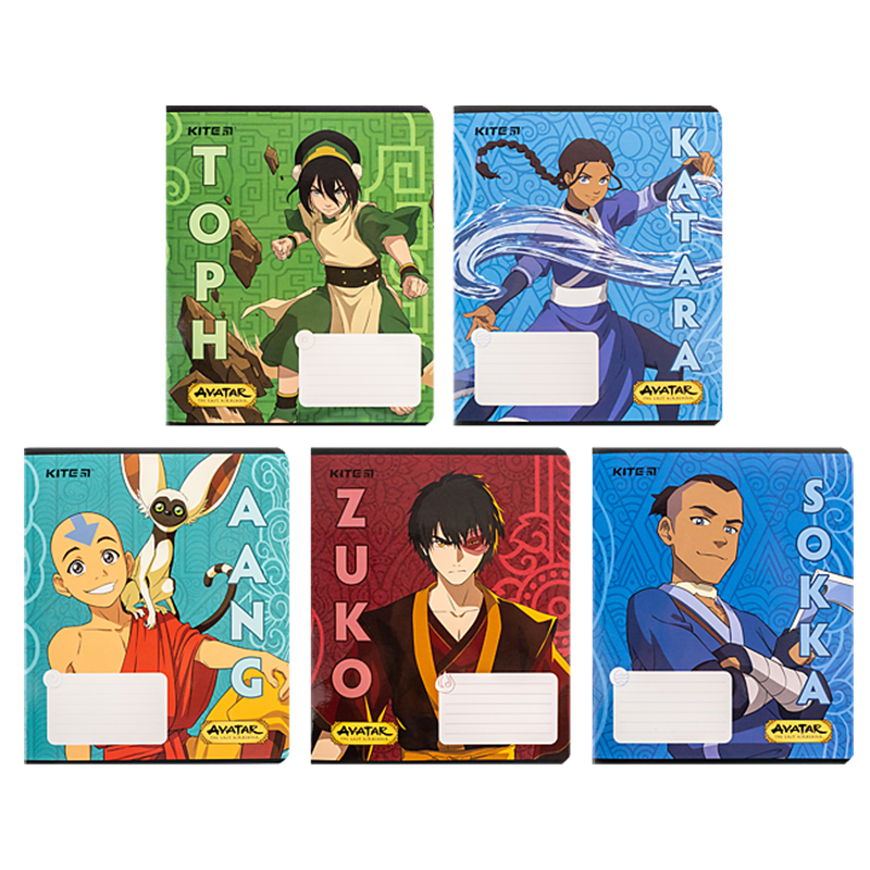 Тетрадь 12 лист., кл., гибр. лак + УФ лак, Avatar (AV24-232) Kite - фото 1