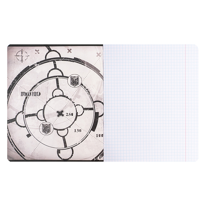 Зошит 12 арк., кл., софт тач + УФ лак, Attack on Titan (AT24-232) Kite - фото 4