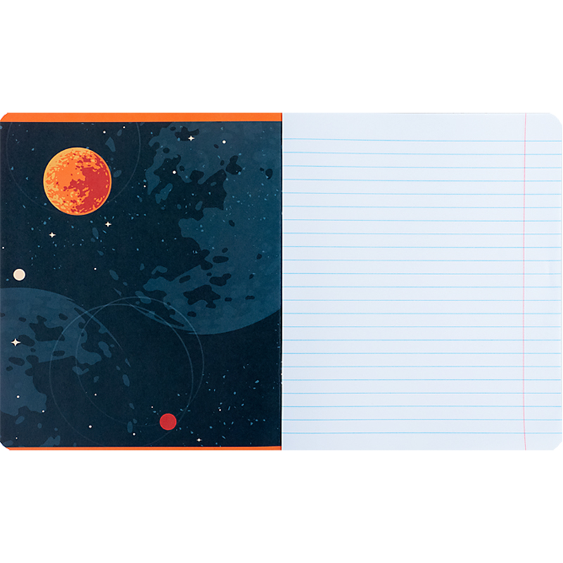 Зошит 12 арк., лін., гібр. лак + УФ лак, NASA (NS24-234) Kite - фото 14