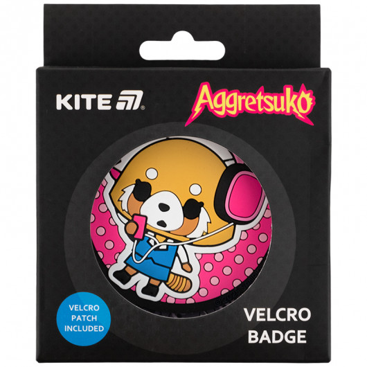 Бейдж на липучке 3011 Aggretsuko Kite - фото 1