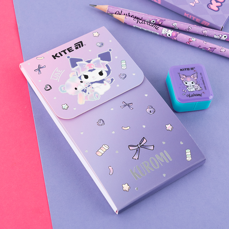 Блокнот на магніті, 60 арк., клітинка, Hello Kitty-2 (HK24-092-2) Kite - фото 2