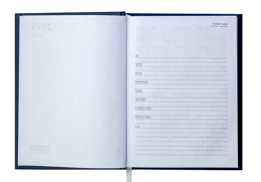 Ежедневник не датированный STRONG, 150*205мм., 144л., бумвинил, линейка, черн. BuroMax - фото 3