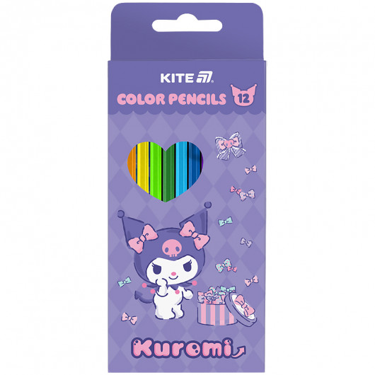 Олівці кольорові, 12 шт. Hello Kitty-2 Kite - фото 1