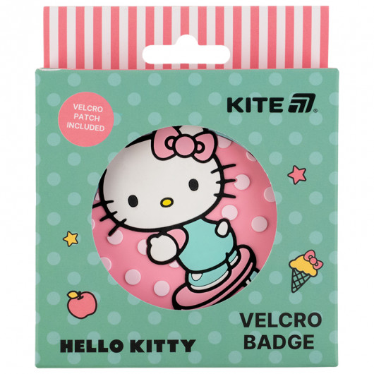 Бейдж на липучке 3011-1 Hello Kitty Kite - фото 1