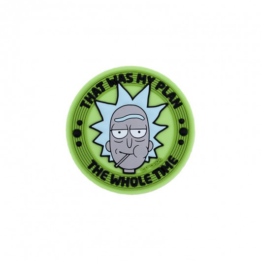 Бейдж на липучке 3011-1 Rick & Morty Kite - фото 1