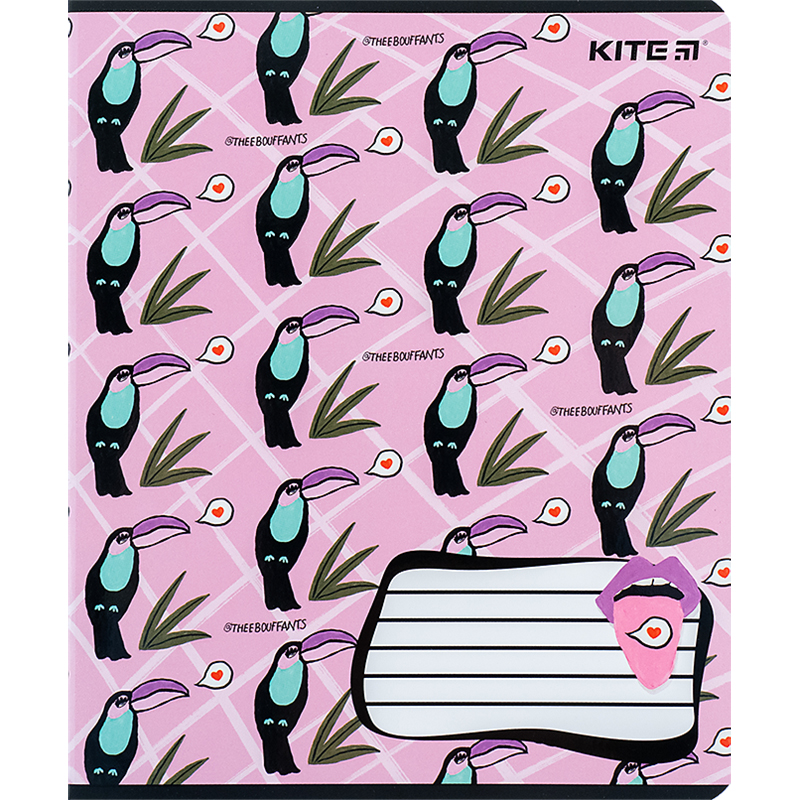 Зошит 18 арк., кл., гібр. лак + УФ лак, BBH (K24-236-1) Kite - фото 3