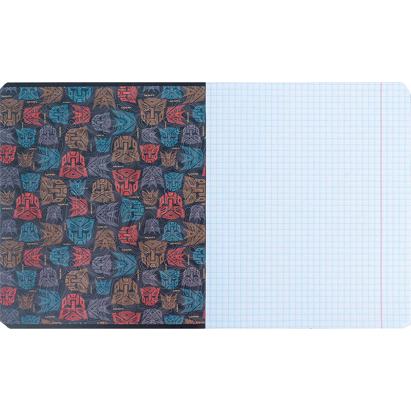 Зошит 18 арк., кл., гібр. лак + УФ лак, Transformers (TF24-236) Kite - фото 4