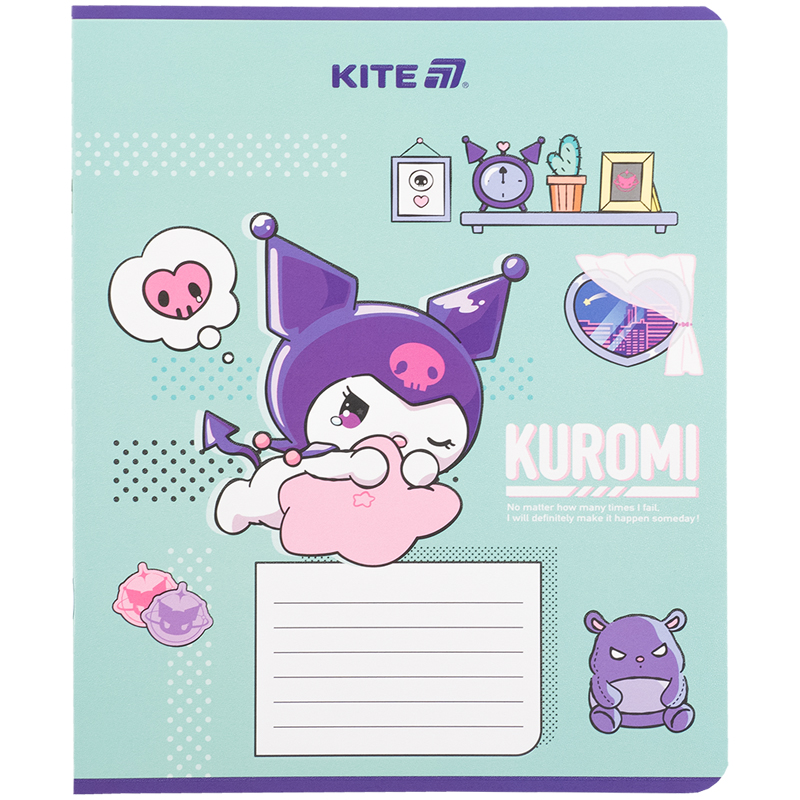 Зошит 18 арк., кл., гібр. лак + УФ лак, Hello Kitty-1 (HK25-236-1) Kite - фото 8