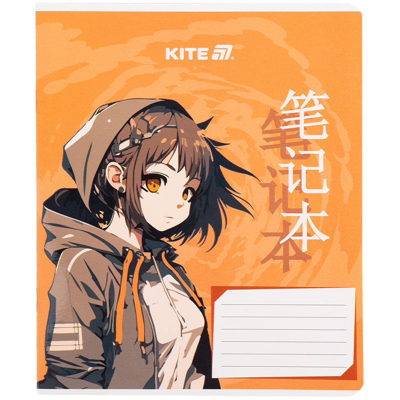 Тетрадь 18 лист., кл., гибр. лак + УФ лак, Kite Anime (K25-236-1) Kite - фото 3