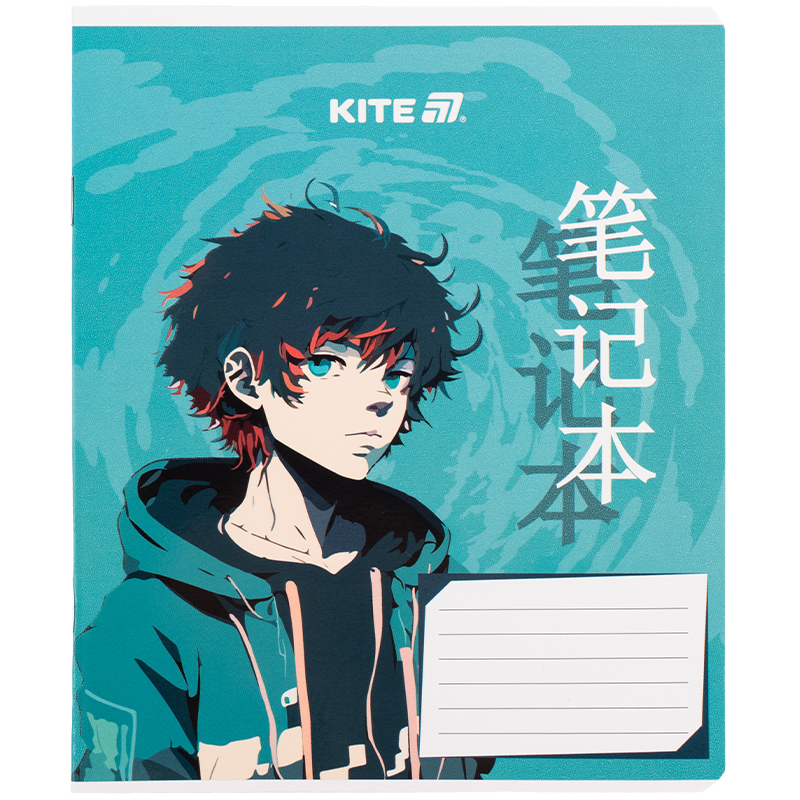 Тетрадь 18 лист., кл., гибр. лак + УФ лак, Kite Anime (K25-236-1) Kite - фото 9