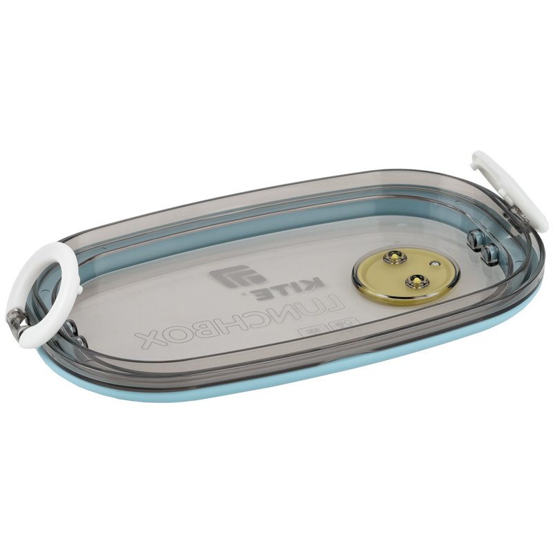 Ланчбокс двойной с наполнением 1600 мл, синий (K25-1181-2) Kite - фото 1