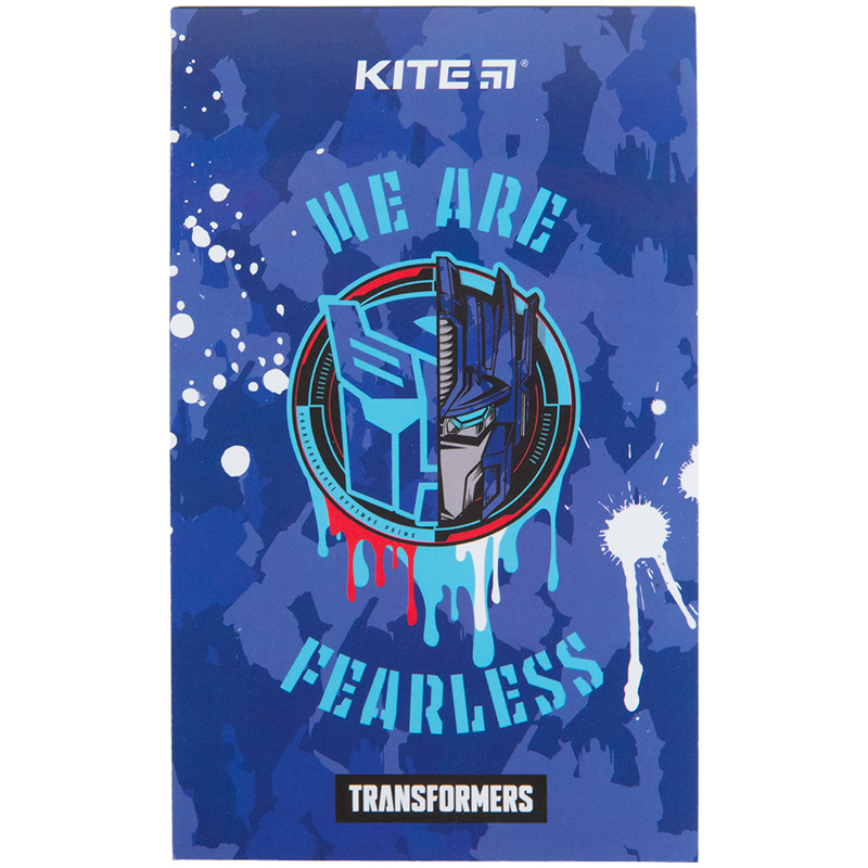 Блокнот-планшет, A6, 50 лист., безлин. Transformers (TF23-195) Kite - фото 1