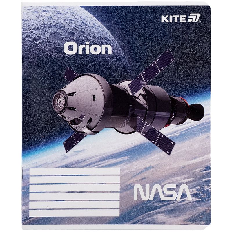 Тетрадь 18 лист., кл., гибр. лак + УФ лак, NASA (NS25-236) Kite - фото 2