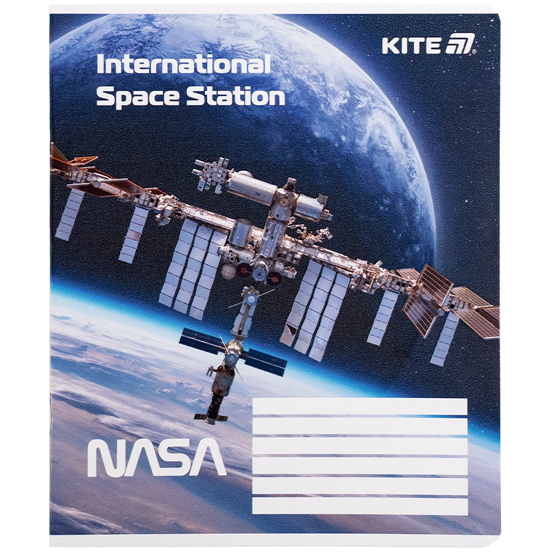 Тетрадь 18 лист., кл., гибр. лак + УФ лак, NASA (NS25-236) Kite - фото 4