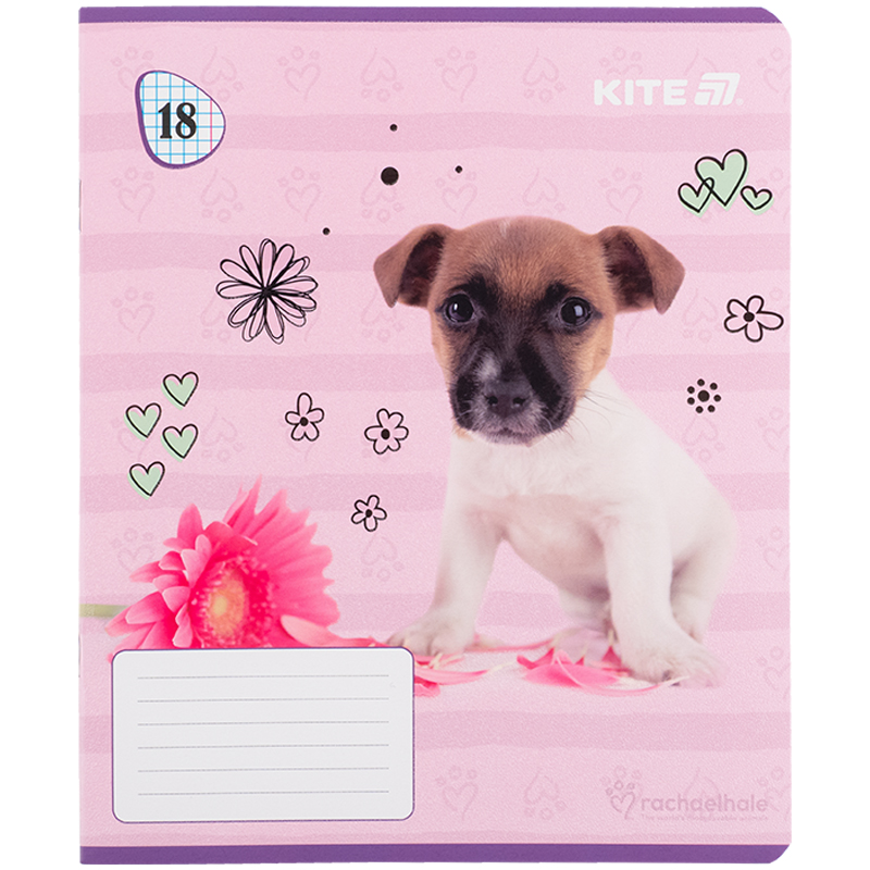 Тетрадь 18 лист., кл., гибр. лак + УФ лак, RH (R25-236) Kite - фото 3