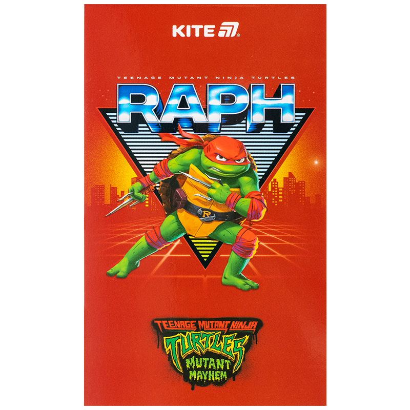 Блокнот-планшет, A6, 50 лист., без лин., Ninja Turtles (NT25-195) Kite - фото 2