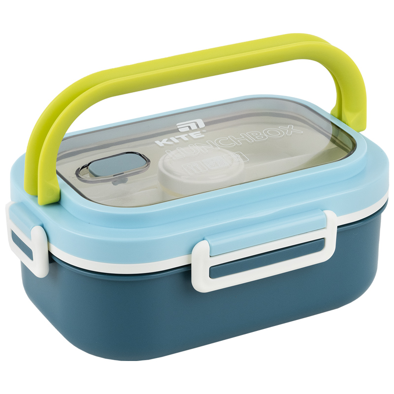 Ланчбокс с разделителем 1100 мл, синий (K25-1182-2) Kite - фото 1