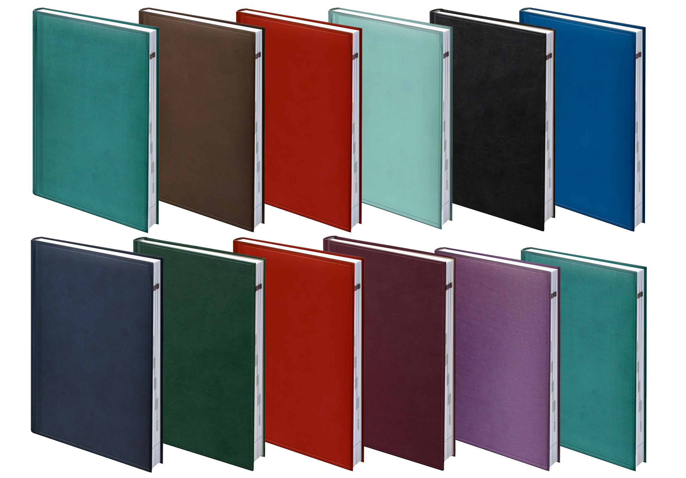 Ежедневник недатированный Агенда Torino, ярко-син. Brunnen - фото 3