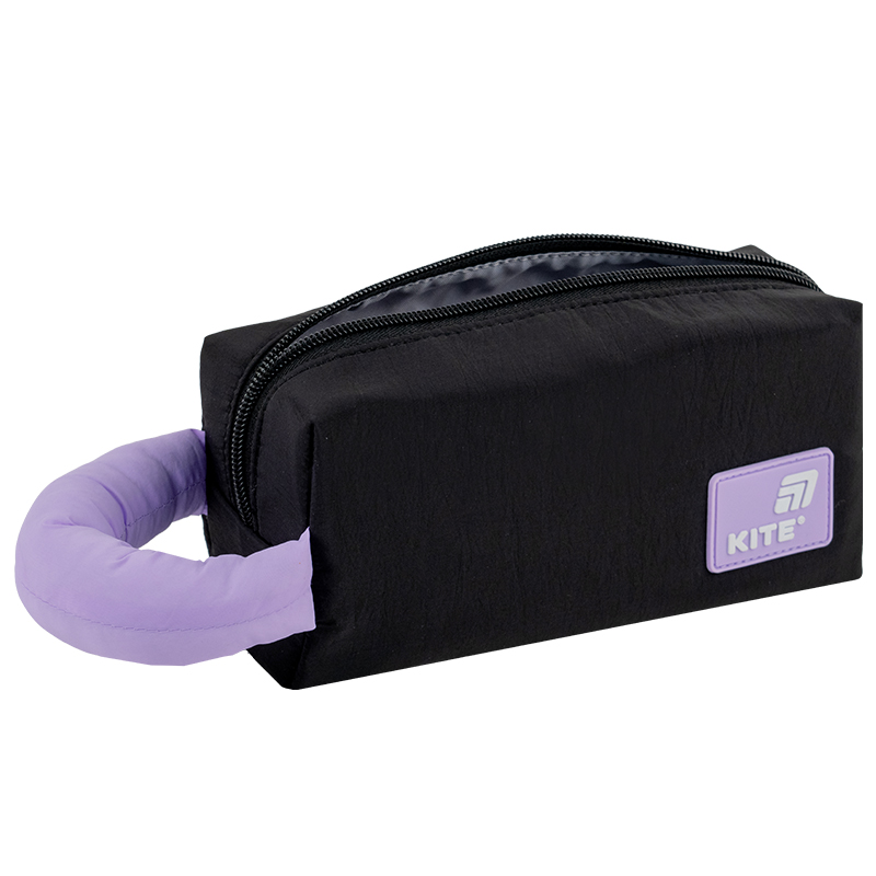 Пенал 2703-4 чорно-фіолетовий Kite - фото 3
