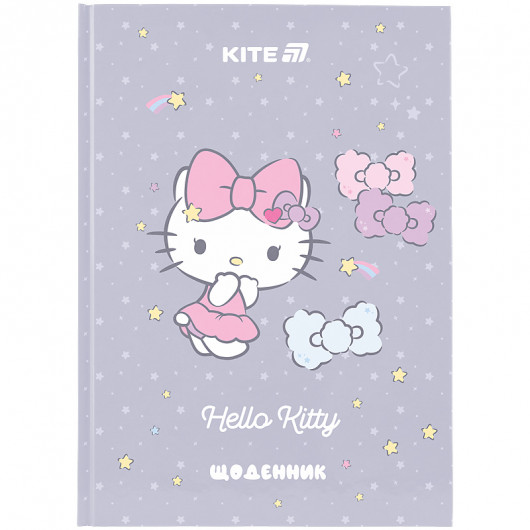 Щоденник шкільний, тверда обкладинка, Hello Kitty-1 (HK25-262-1) Kite - фото 1