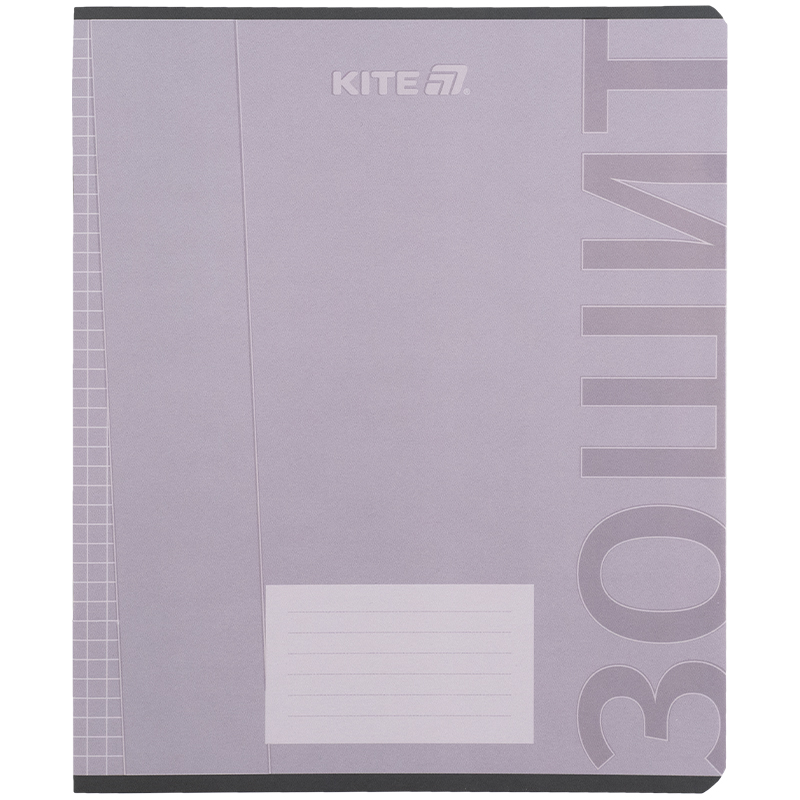 Зошит 18 арк., кл., софт тач + УФ лак, Kite One color (K25-236-2) Kite - фото 5