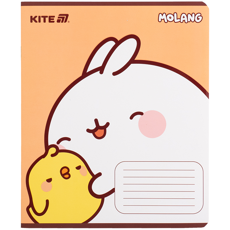 Тетрадь 18 лист., кл., софт тач + УФ лак, Molang (ML25-236) Kite - фото 8
