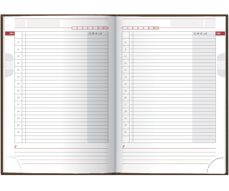 Щоденник недатований Агенда Сatenella, бронз. Brunnen - фото 2