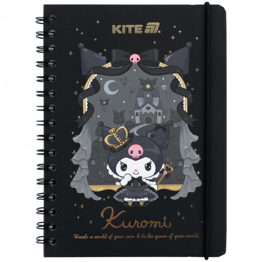 Ежедневник на спирали, твердая обложка, Hello Kitty-2 (HK25-438-2) Kite - фото 1