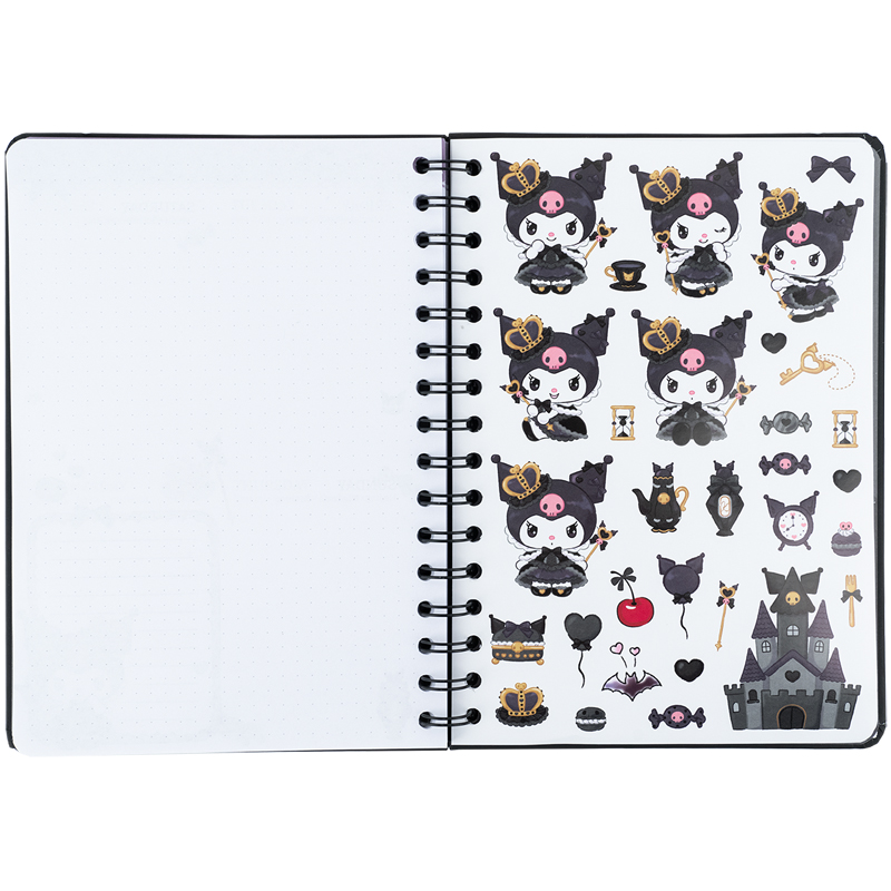 Ежедневник на спирали, твердая обложка, Hello Kitty-2 (HK25-438-2) Kite - фото 3
