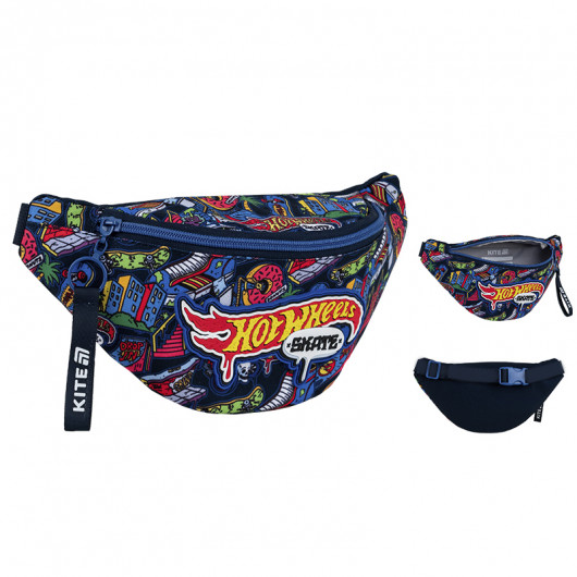 Сумка-бананка Kite детская 2577 Hot Wheels Kite - фото 1