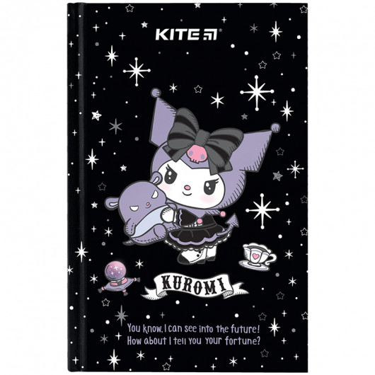 Книга записная твердая обл. А6, 80 лист., кл. Hello Kitty-1 (HK24-199-1) Kite - фото 1