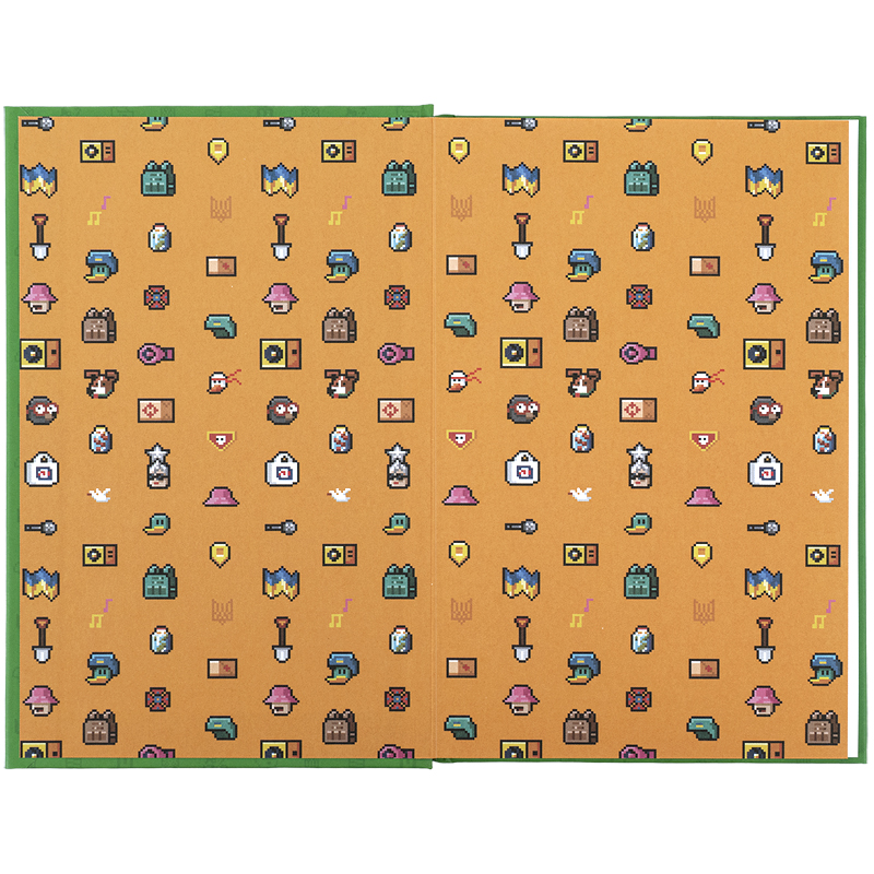 Книга записна тверда обкладинка, А6, 80 арк., кл. UA-4 (K24-199-4) Kite - фото 1