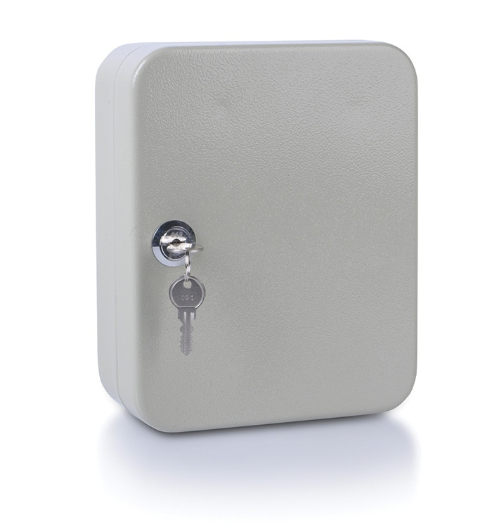 Сейф настінний для 20 ключів металевий, сір. DONAU - фото 2