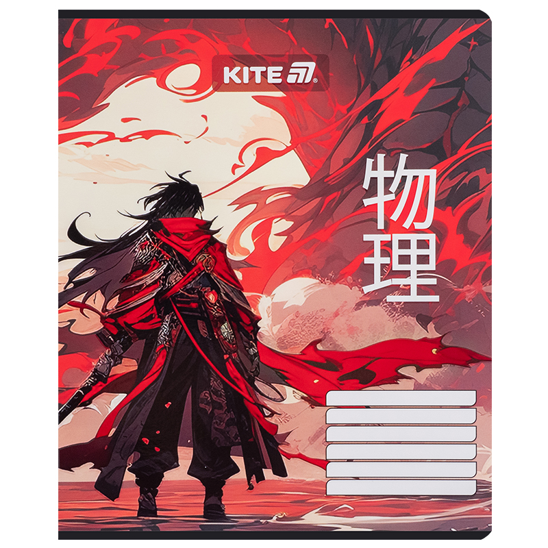 Зошит 18 арк., лін., софт-тач + УФ лак, Kite Anime (K25-237-1) Kite - фото 11