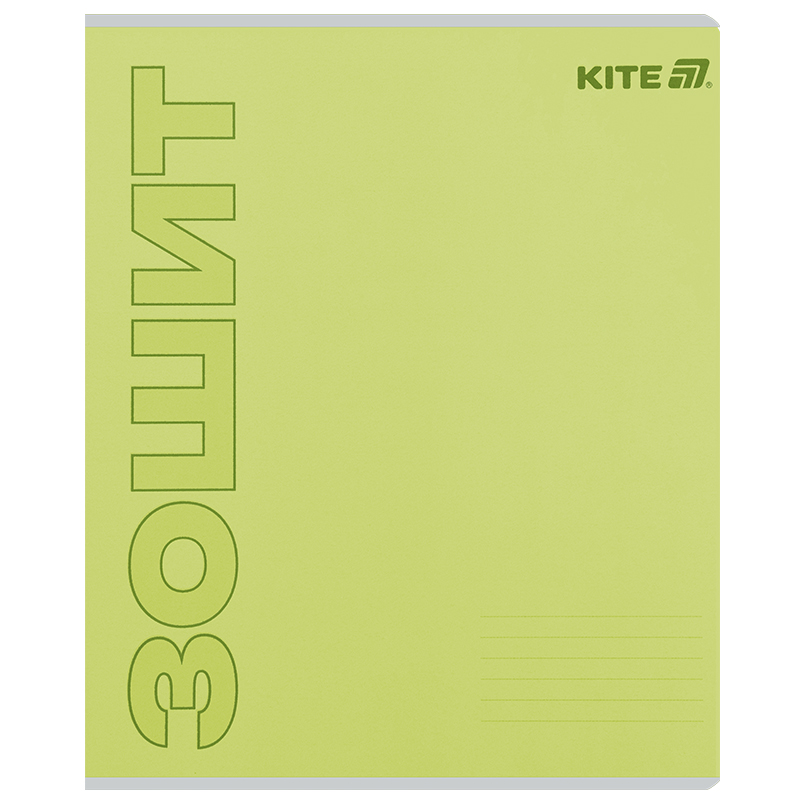 Зошит 18 арк., лін., софт-тач + УФ лак, Kite One color (K25-237-2) Kite - фото 4
