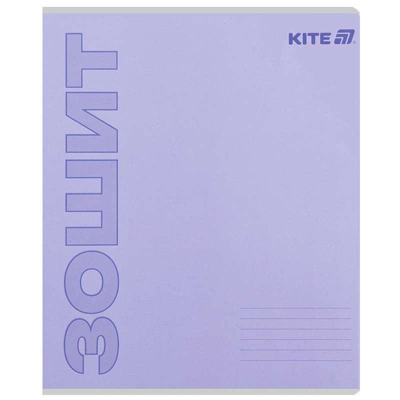 Зошит 18 арк., лін., софт-тач + УФ лак, Kite One color (K25-237-2) Kite - фото 7