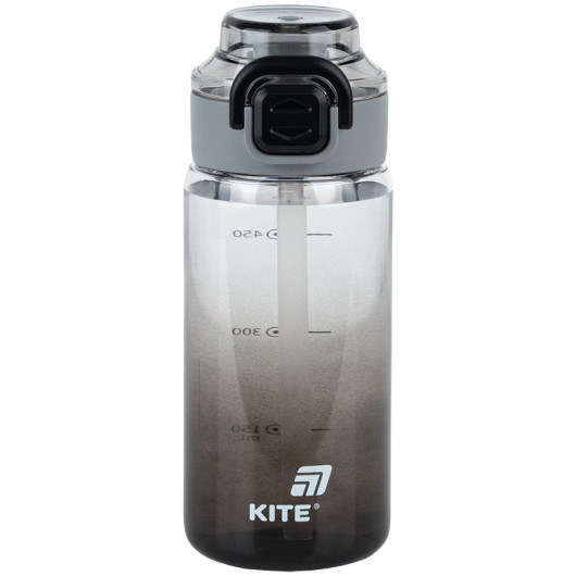 Бутылочка для воды, 600 мл, черная (K25-1212-1) Kite - фото 1