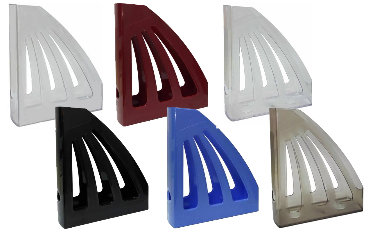 Лоток вертикальный ЛВ-03, темно-красн. КиП - фото 1