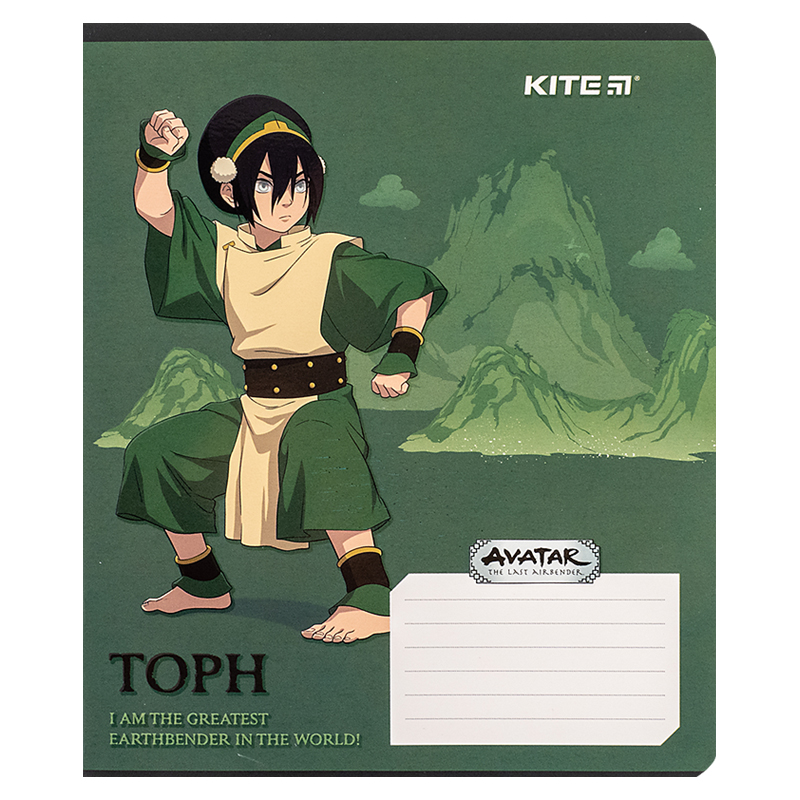 Зошит 18 арк., лін., софт-тач + УФ лак, Avatar (AV24-237) Kite - фото 9