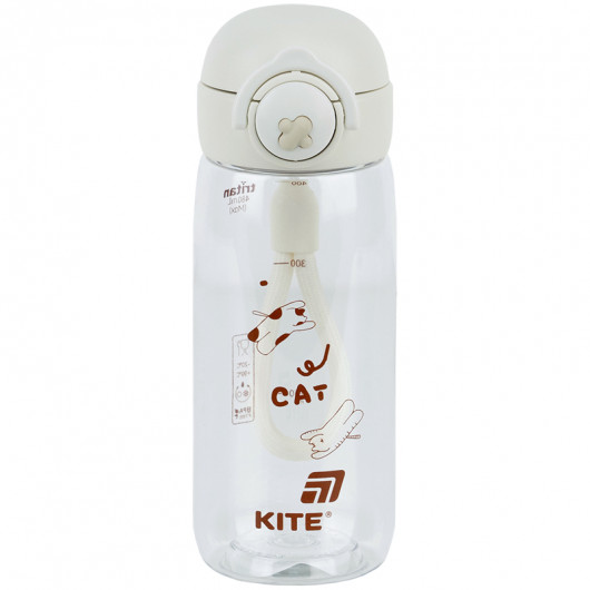 Бутылочка для воды, 480 мл, белая (K25-1236-1) Kite - фото 1