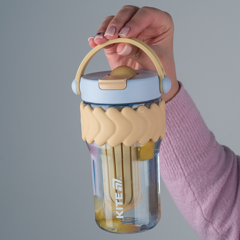 Стакан для води, 700 мл, бежево-блакитний Kite - фото 2